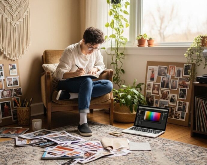 custom style with a laid-back approach.